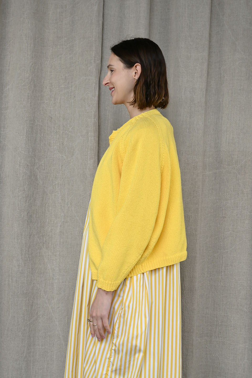 Paleta Cardigan in Yellow