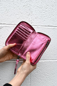 CP Wallet Metallic Pink