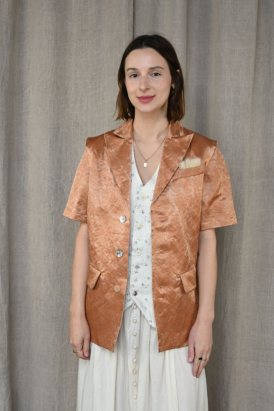 Monique Persimmon Jacket