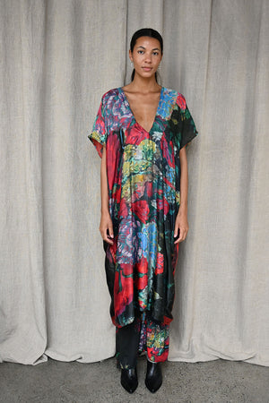 Print Silk Dress