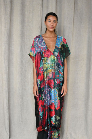 Print Silk Dress