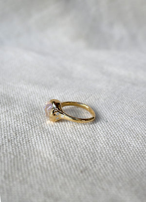 Sirius Opal and Diamond Ring
