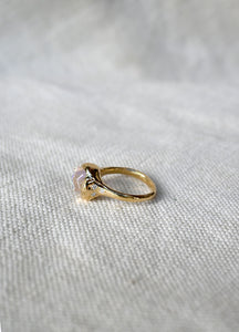Sirius Opal and Diamond Ring