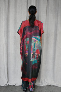 Print Silk Dress