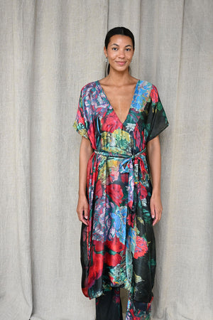 Print Silk Dress