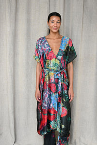 Print Silk Dress