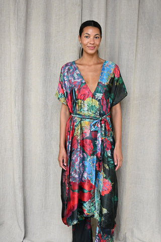 Print Silk Dress