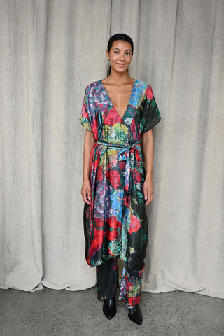 Print Silk Dress