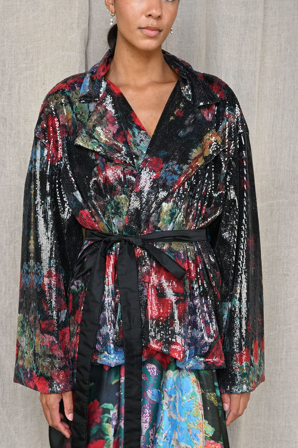 Print Mascarade Jacket