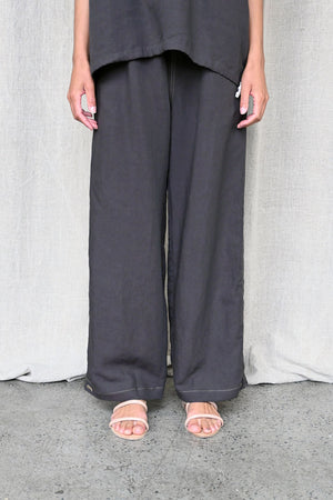 Drawstring Sol Snowpants in Ebony