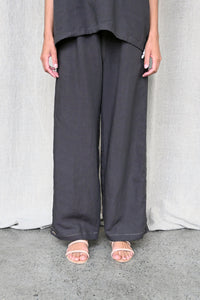 Drawstring Sol Snowpants in Ebony
