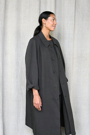 Cat Coat in Ebony