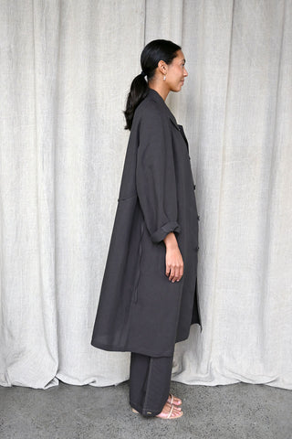 Cat Coat in Ebony