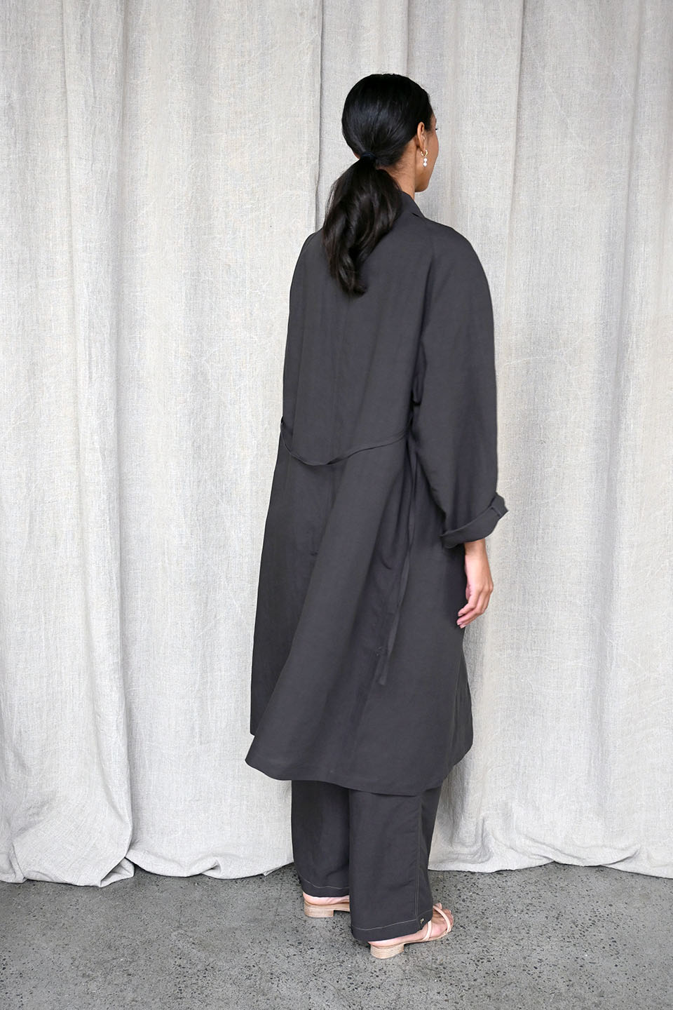 Cat Coat in Ebony