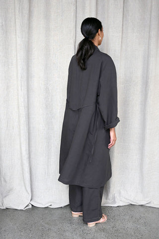 Cat Coat in Ebony