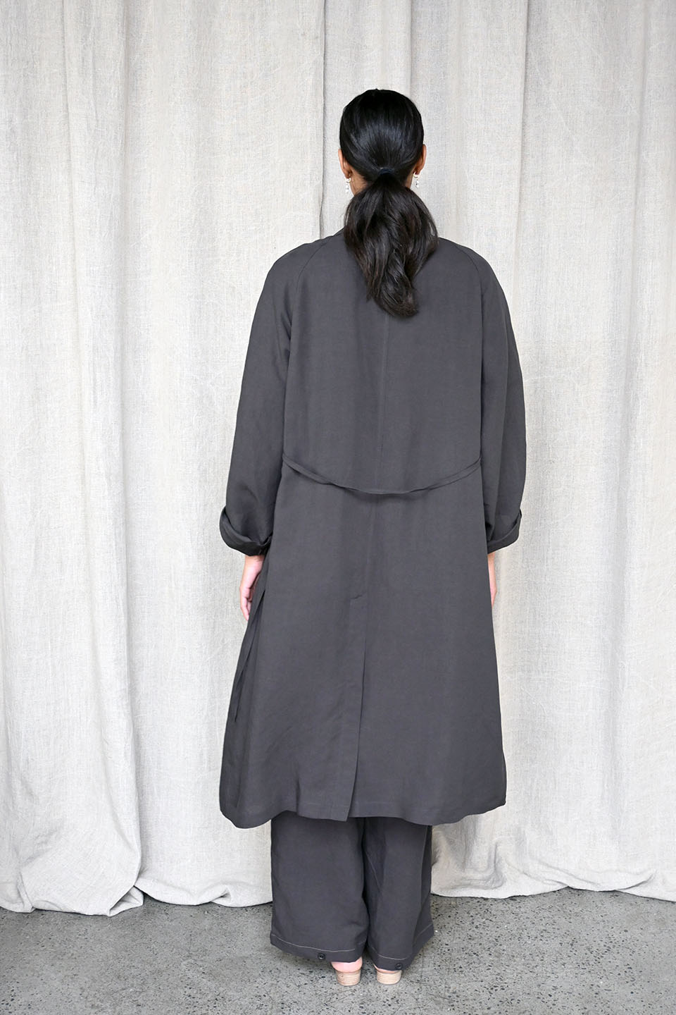 Cat Coat in Ebony