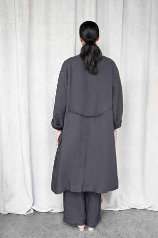 Cat Coat in Ebony