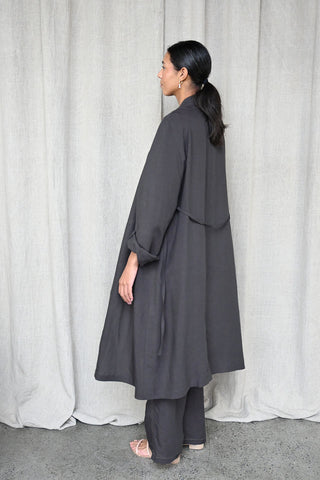 Cat Coat in Ebony