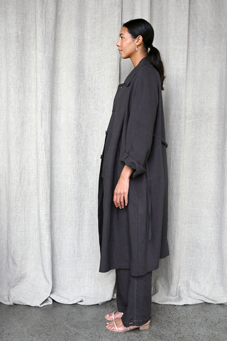 Cat Coat in Ebony
