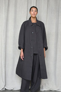 Cat Coat in Ebony