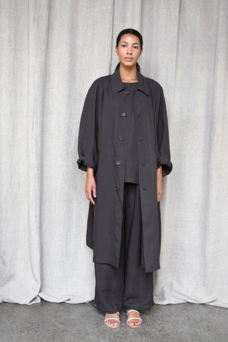Cat Coat in Ebony