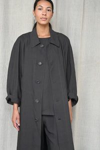 Cat Coat in Ebony
