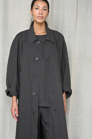 Cat Coat in Ebony