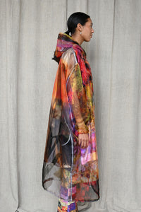 Print Rain Coat