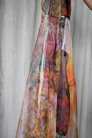 Print Rain Coat