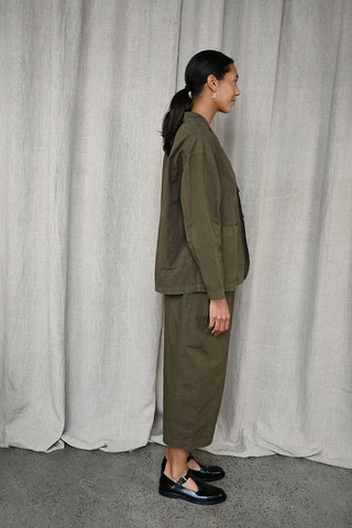 Wide Pants Olive