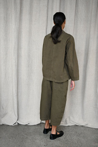 Wide Pants Olive
