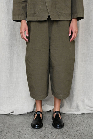 Wide Pants Olive