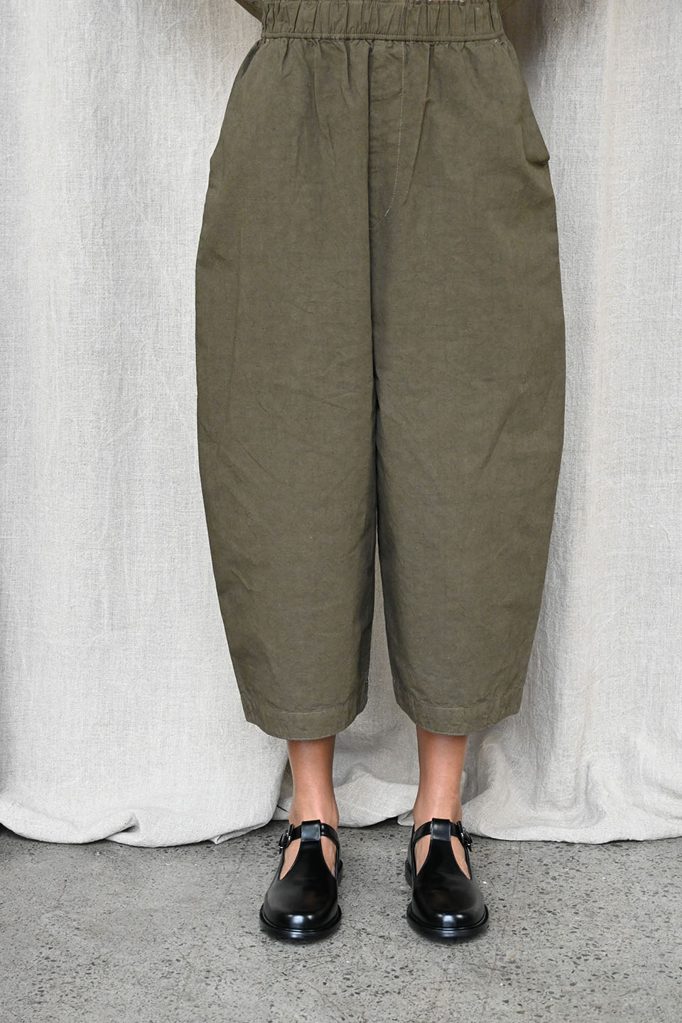 Wide Pants Olive