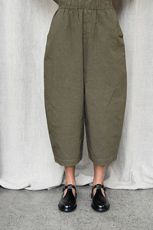 Wide Pants Olive