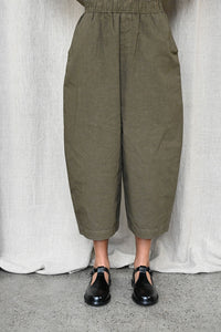Wide Pants Olive