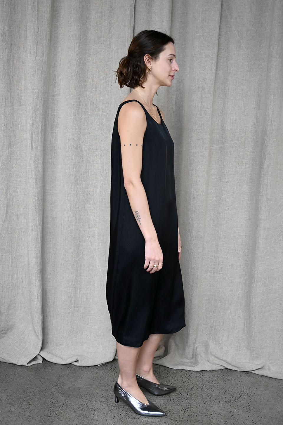 Black Slip Dress