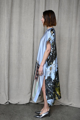 Print Silk Dress