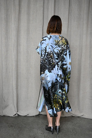Print Silk Dress
