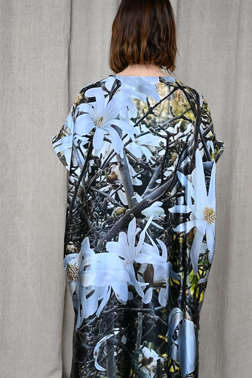 Print Silk Dress