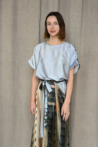 Print Silk Dress