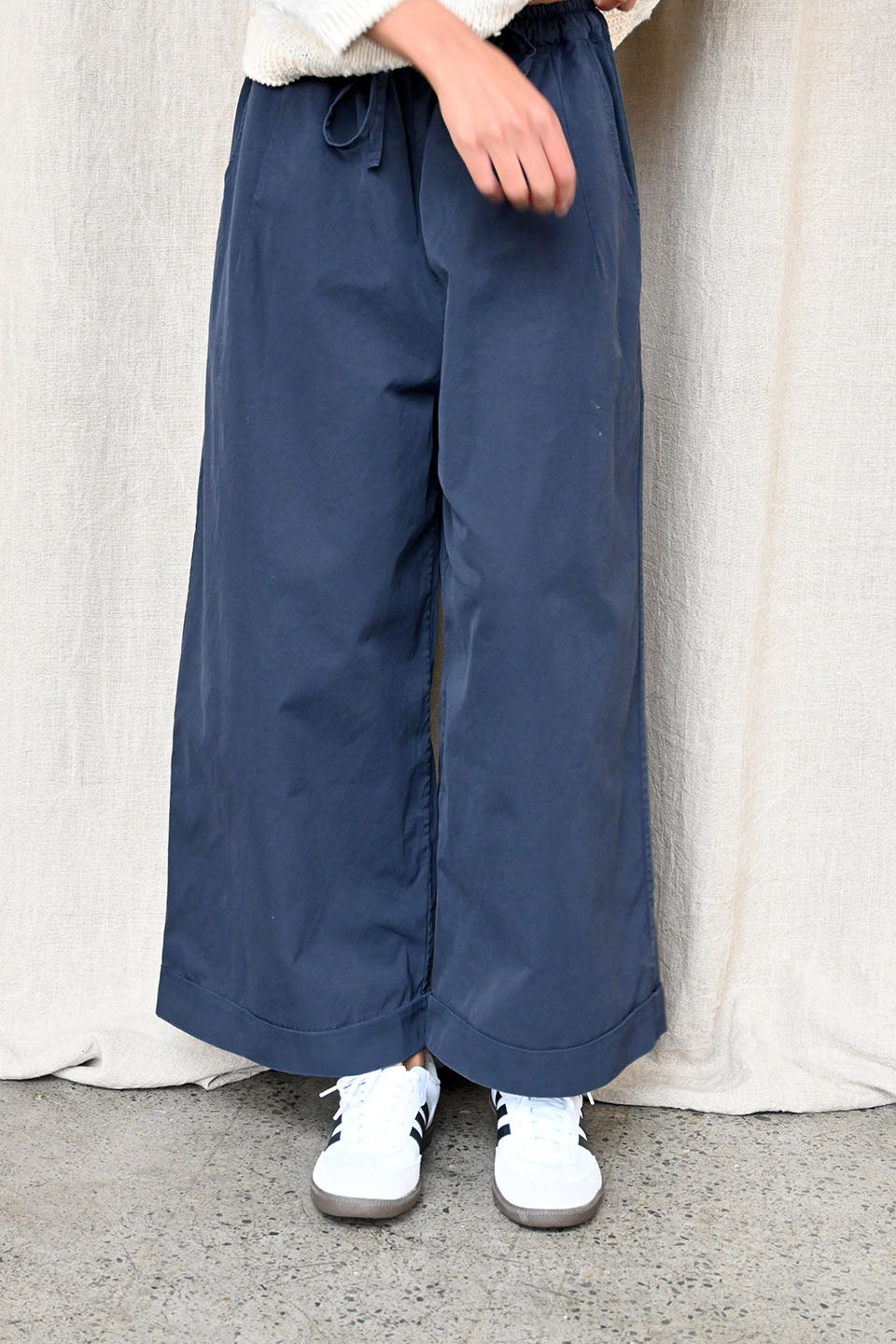 Cama Palazzo Pants Navy