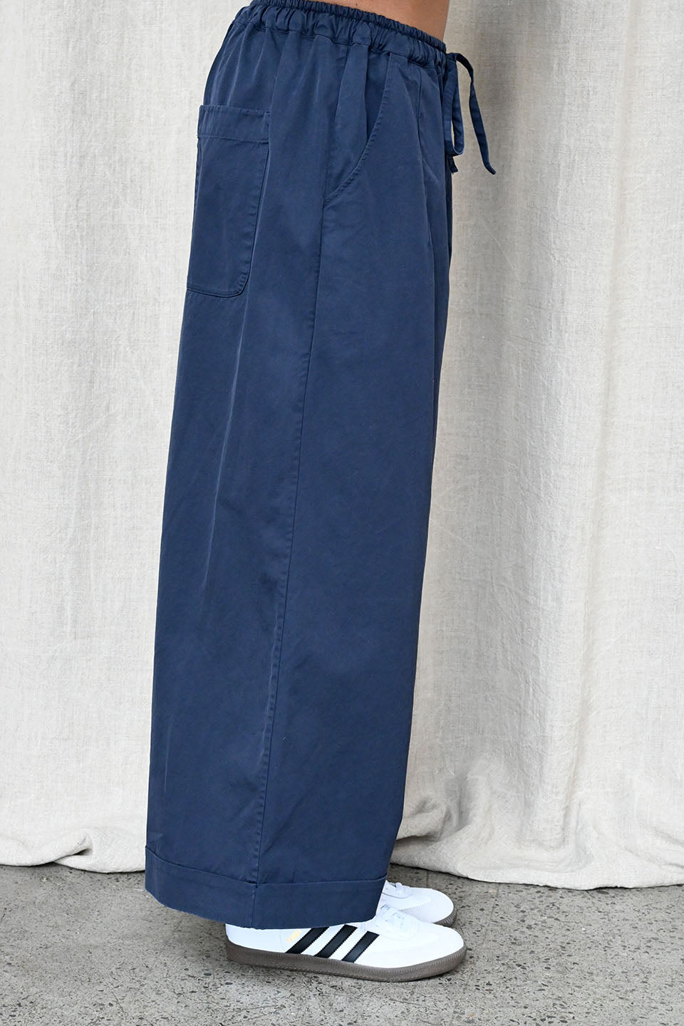 Cama Palazzo Pants Navy