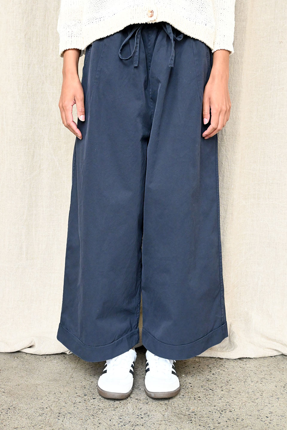 Cama Palazzo Pants Navy