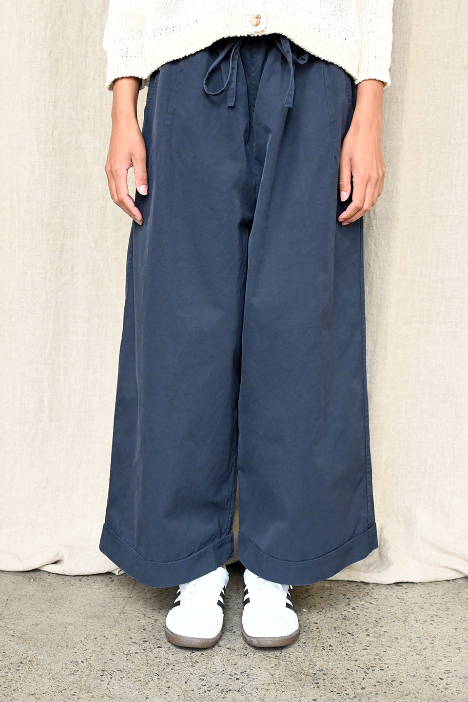 Cama Palazzo Pants Navy
