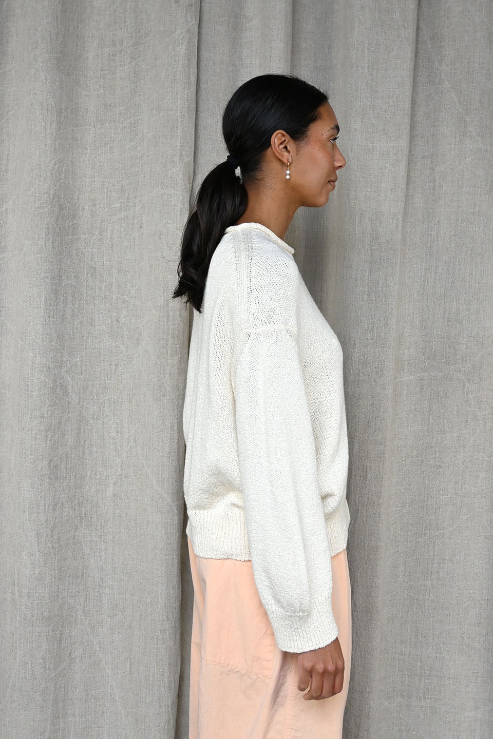 Punto Knitted Pullover Milk