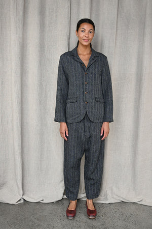 Linen Striped Pants