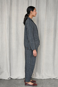Linen Striped Pants