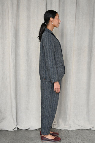 Linen Striped Pants