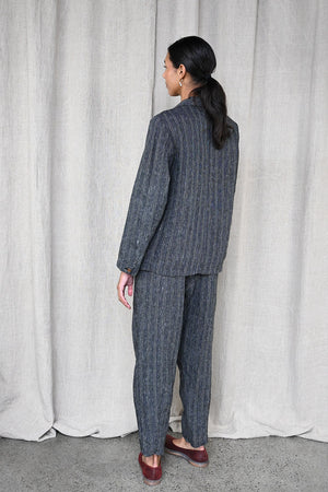 Linen Striped Pants