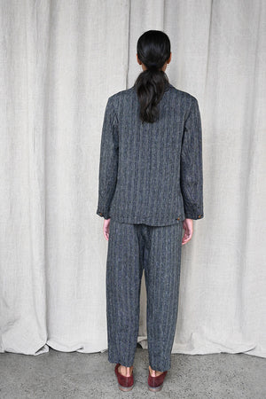 Linen Striped Pants